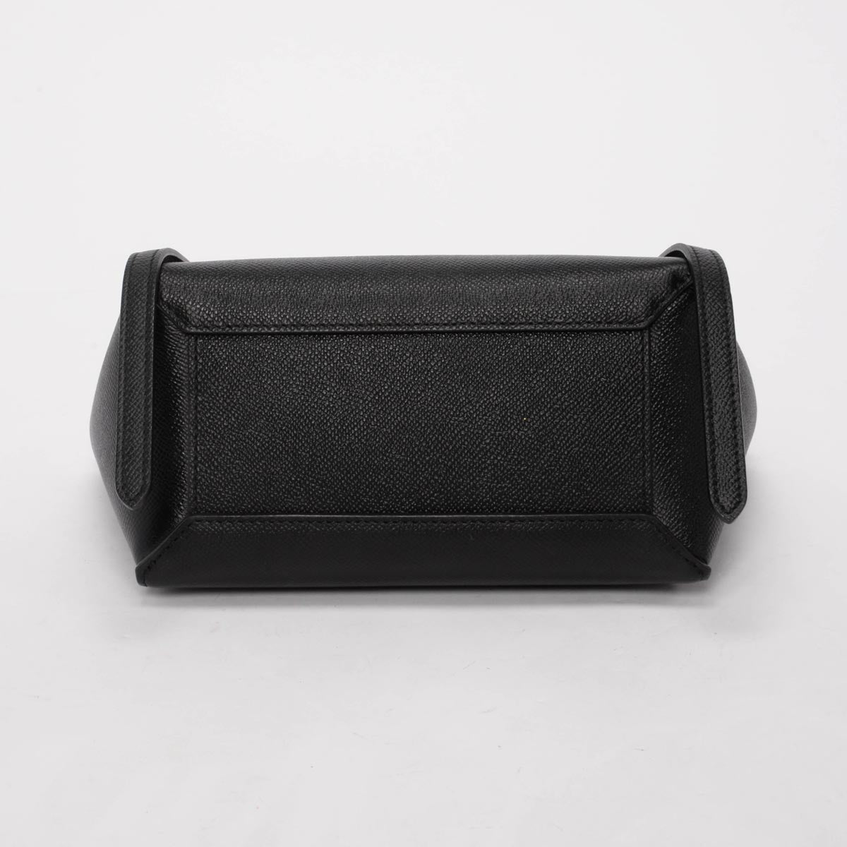 Celine Black Grained Calfskin Nano Belt Bag