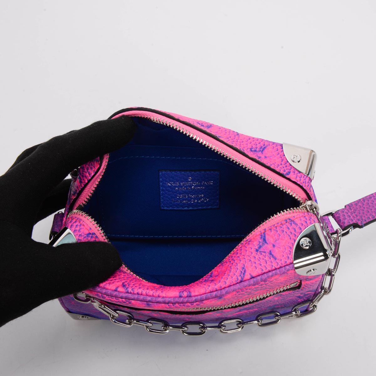 Louis Vuitton Pink Monogram Illusion Taurillon Mini Soft Trunk Bag