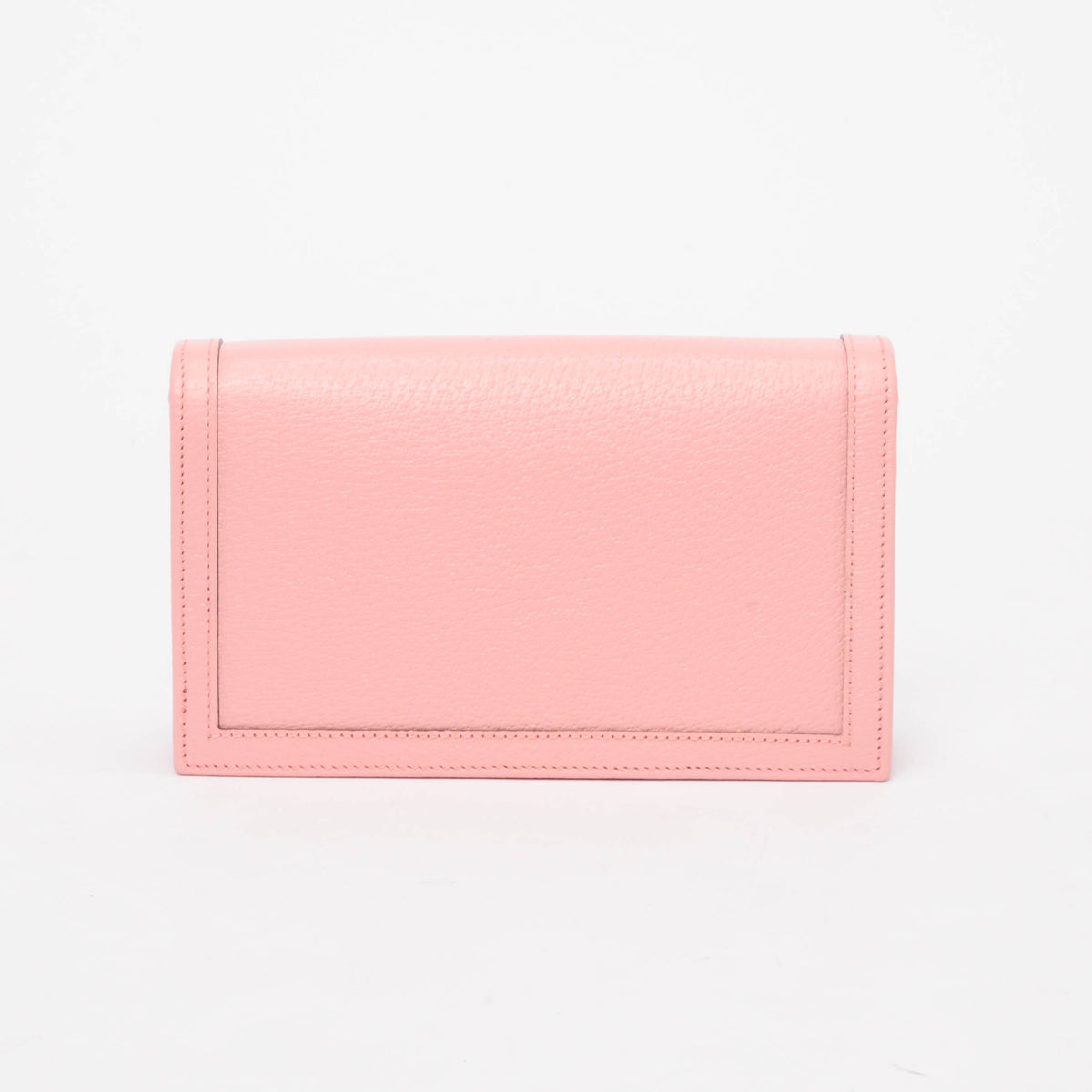 Gucci Pink Grained Leather Mini Diana Chain Bag