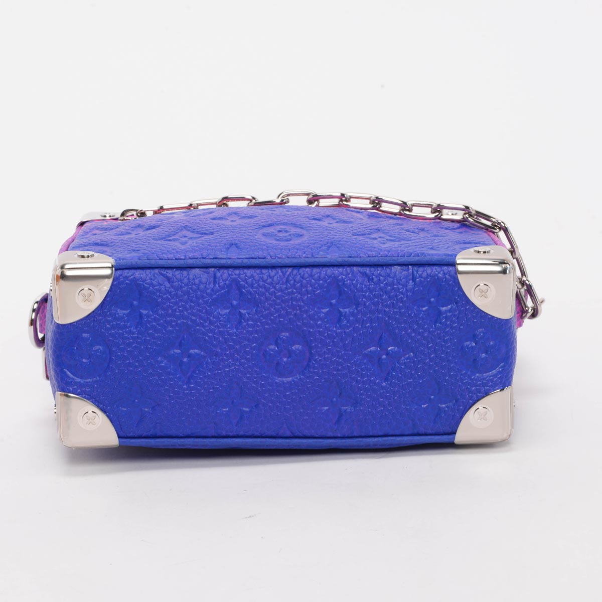 Louis Vuitton Pink Monogram Illusion Taurillon Mini Soft Trunk Bag