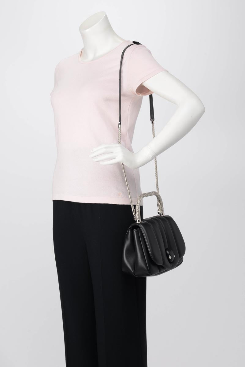 Bulgari x Ambush Black Quilted Nappa Serpenti Bag