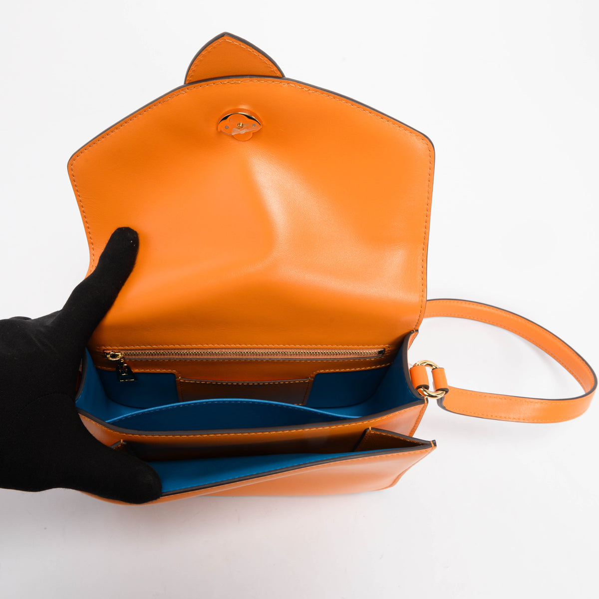 Louis Vuitton Summer Gold Calfskin Pont 9 MM Bag