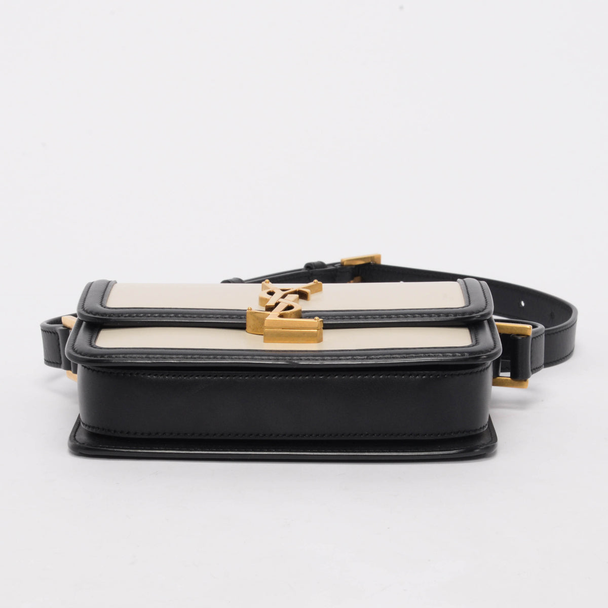 Saint Laurent Bi-Colour Ultracalf Small Solferino Bag