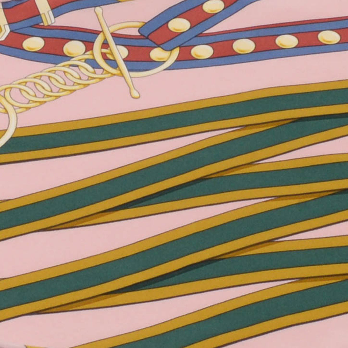 Hermes Pink Silk Grand Tralala Nano Losange Scarf