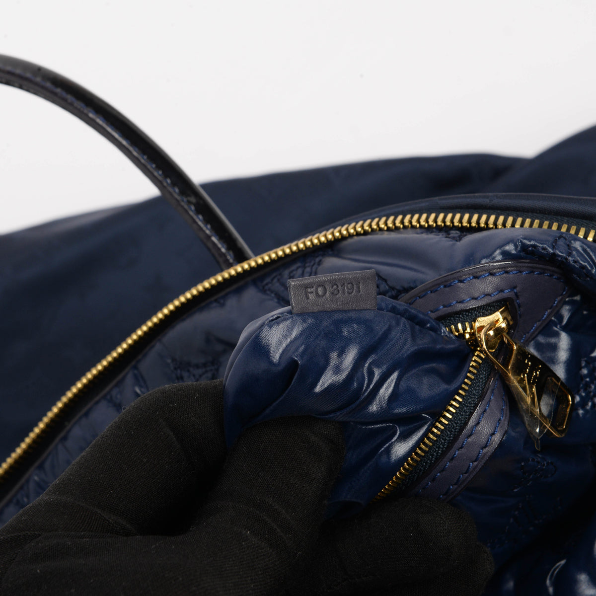 Louis Vuitton Navy Monogram Desire Vertical Lockit GM Tote