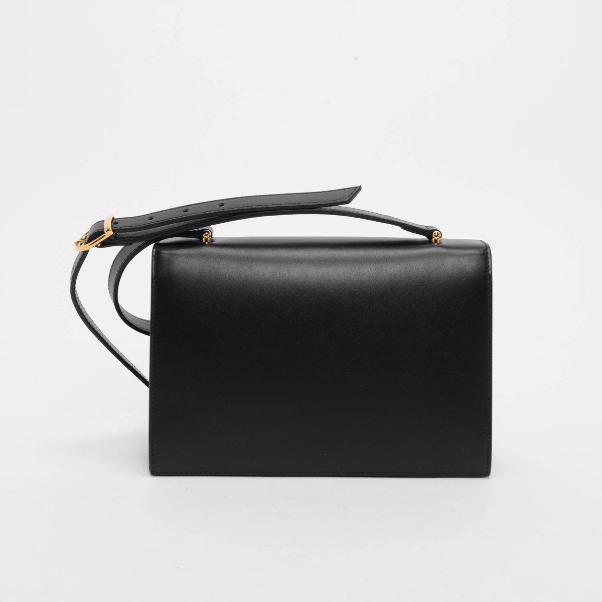 Gucci Black Smooth Calfskin Small Zumi Shoulder Bag