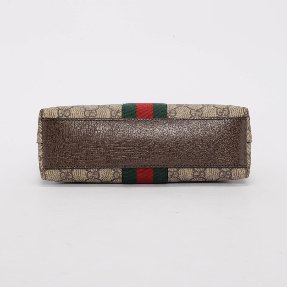 Gucci Brown GG Supreme Small Ophidia Shoulder Bag