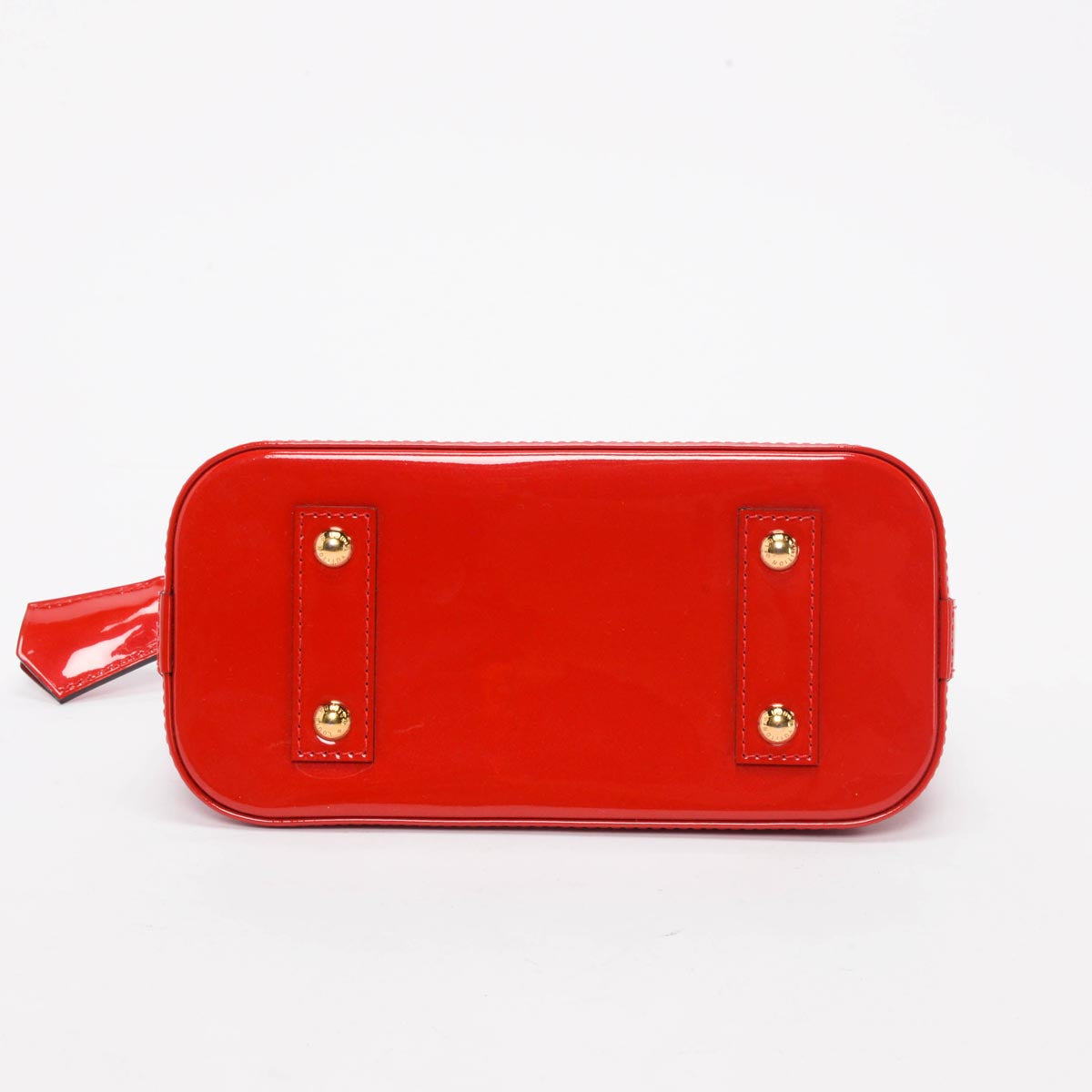 Louis Vuitton Red Vernis Alma BB