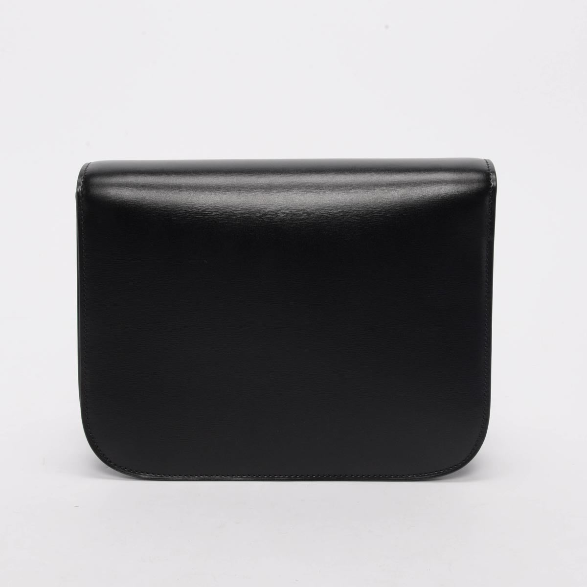 Celine Black Liege Calfskin Medium Classic Box Bag