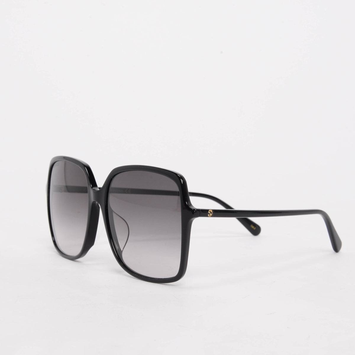 Gucci Black Oversized Square Sunglasses