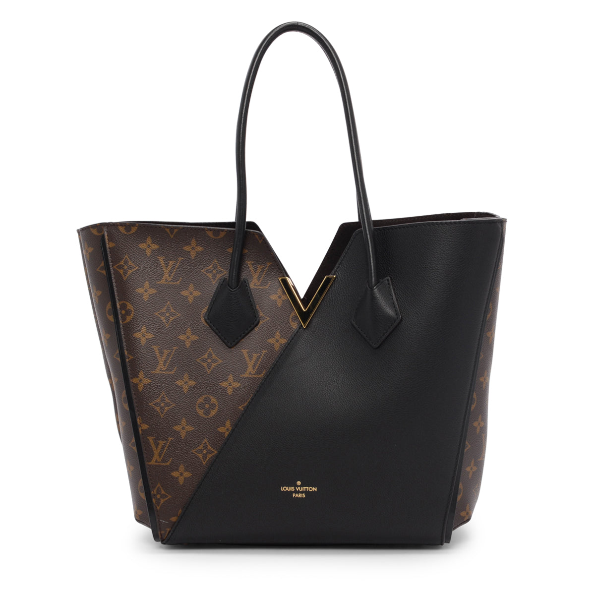 Louis Vuitton Black Monogram Kimono MM Tote