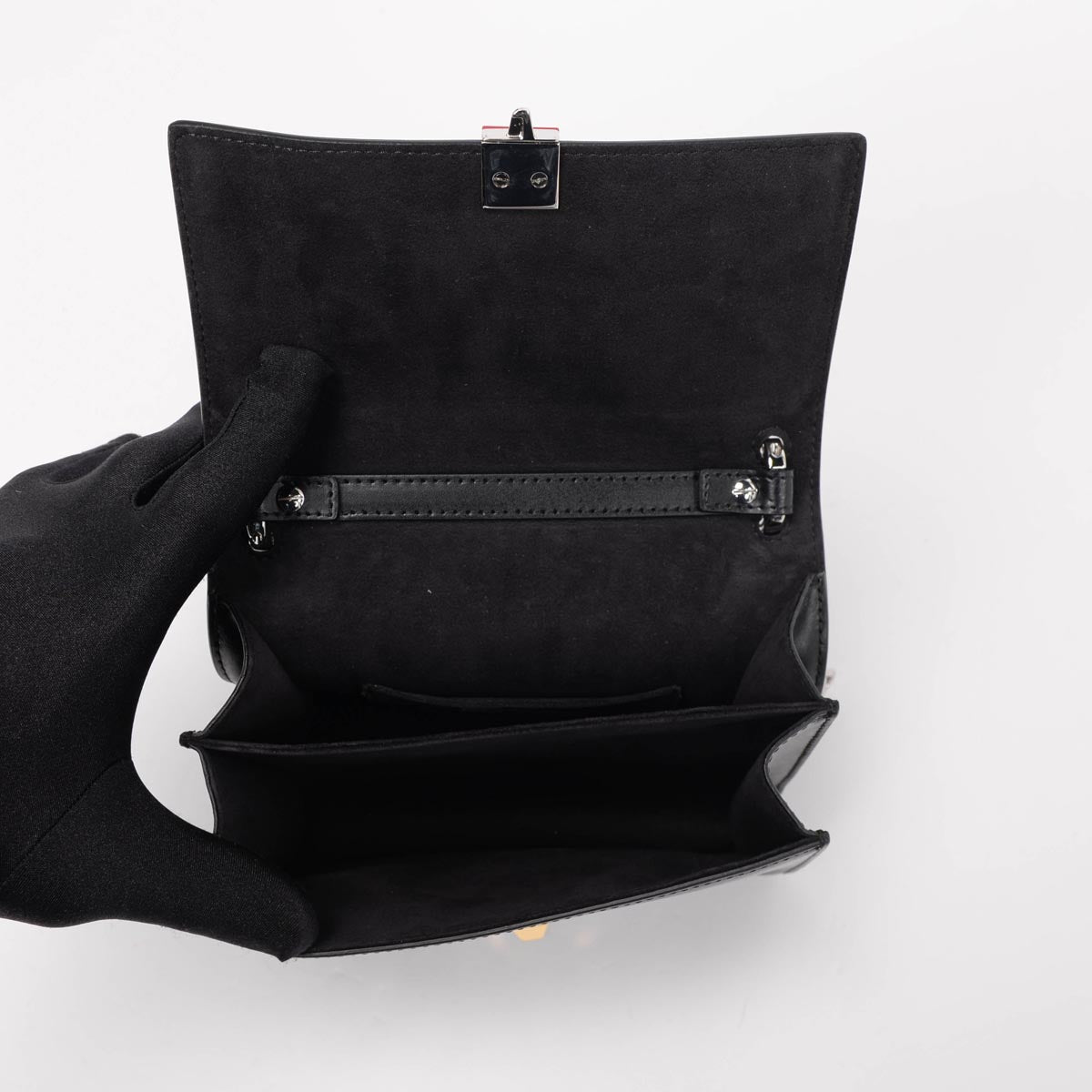 Fendi Black Kan I Small Bag